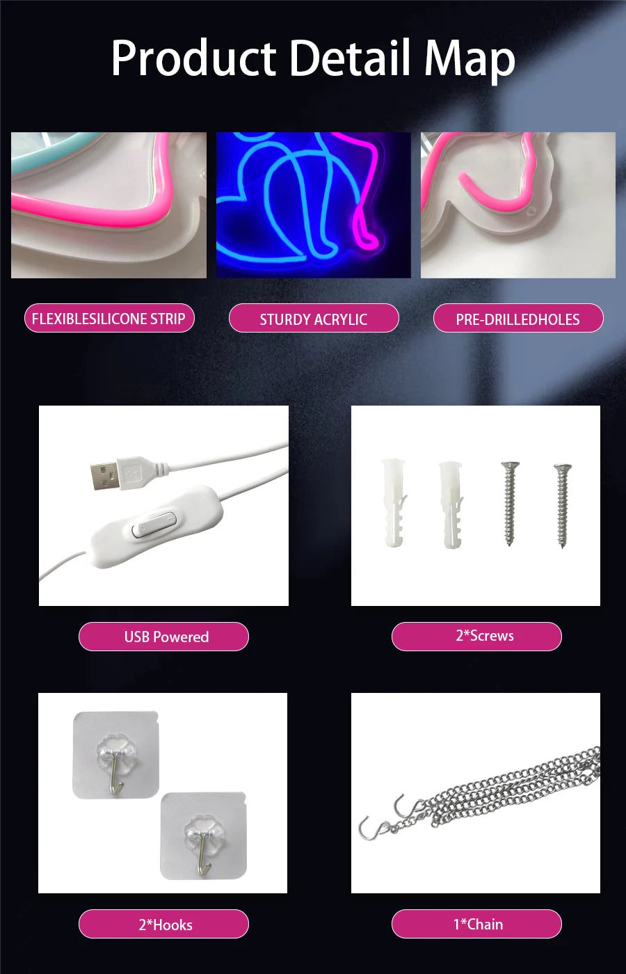 LED Cross Light