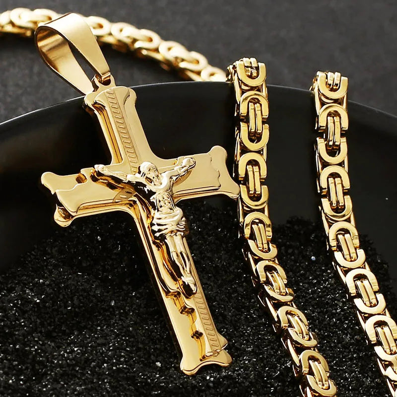Stainless Steel Crucifix