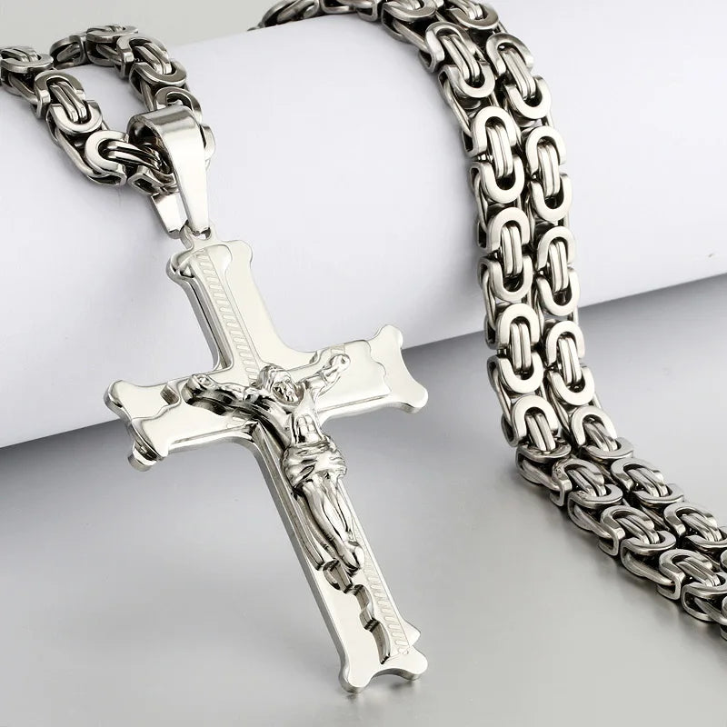 Stainless Steel Crucifix