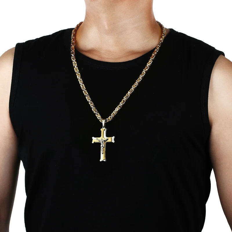 Stainless Steel Crucifix