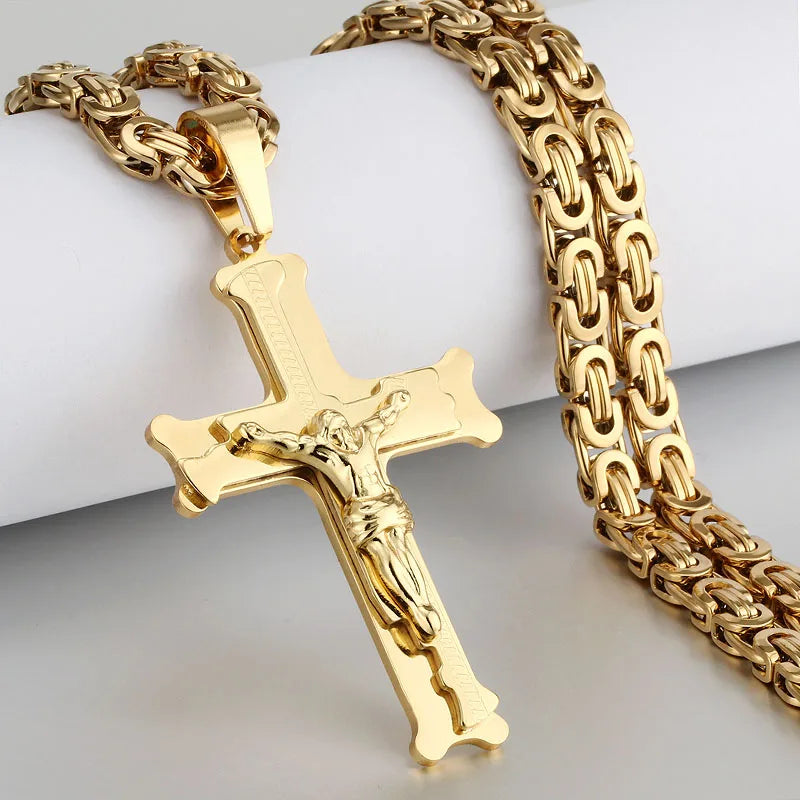 Stainless Steel Crucifix