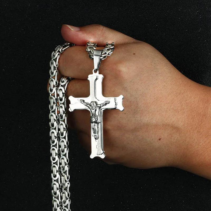Stainless Steel Crucifix