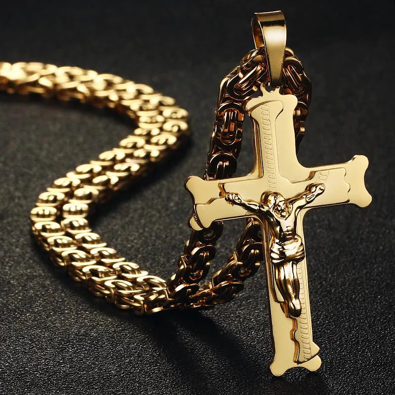 Stainless Steel Crucifix