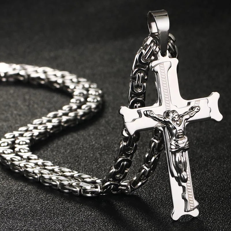 Stainless Steel Crucifix