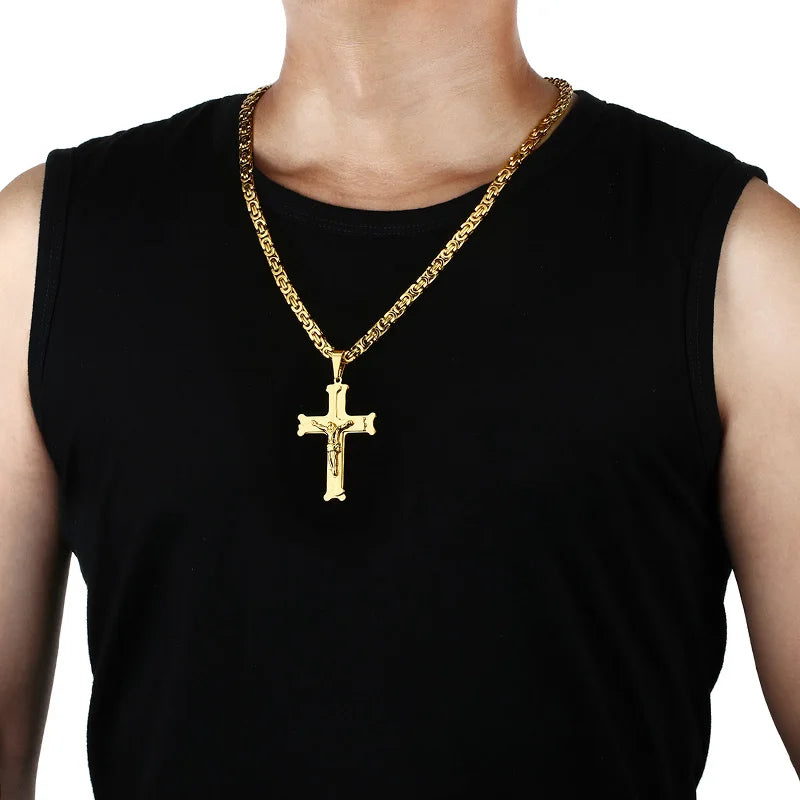 Stainless Steel Crucifix